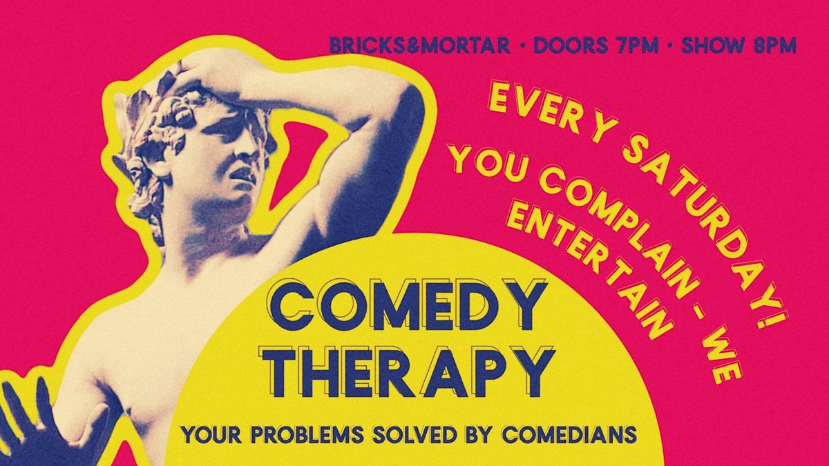 Comedy Therapy - No Drama no Fun \u2022 Problems solved by comedians!