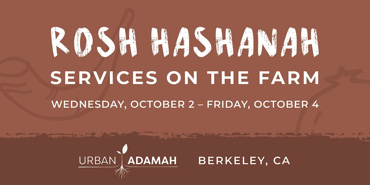 Rosh Hashanah Services at Urban Adamah