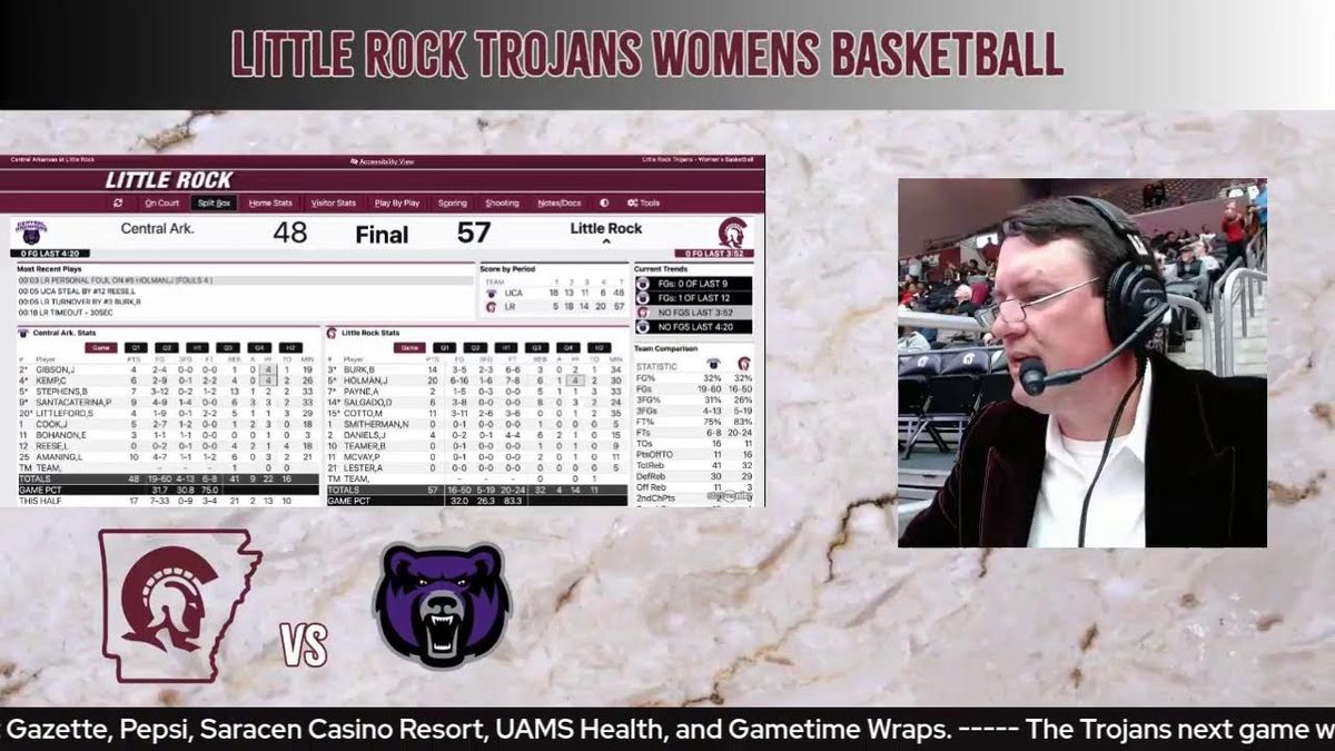 Lindenwood Lions Women's Basketball vs. Arkansas-Little Rock Trojans