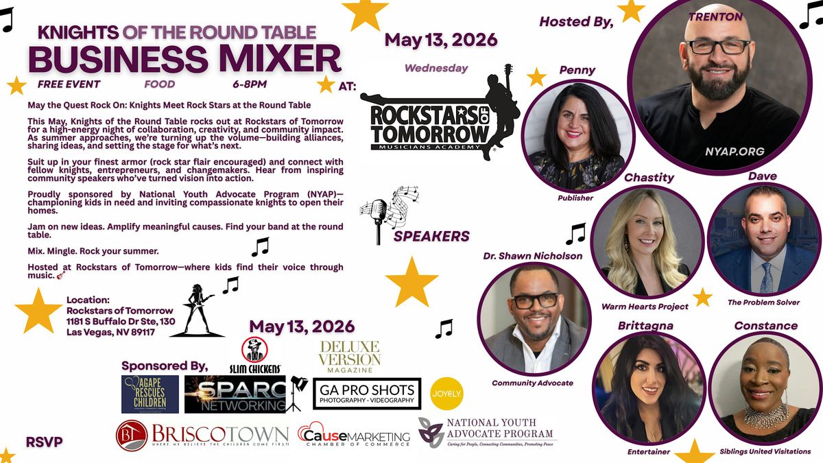 Knights of the Round Table - Business Mixer - May