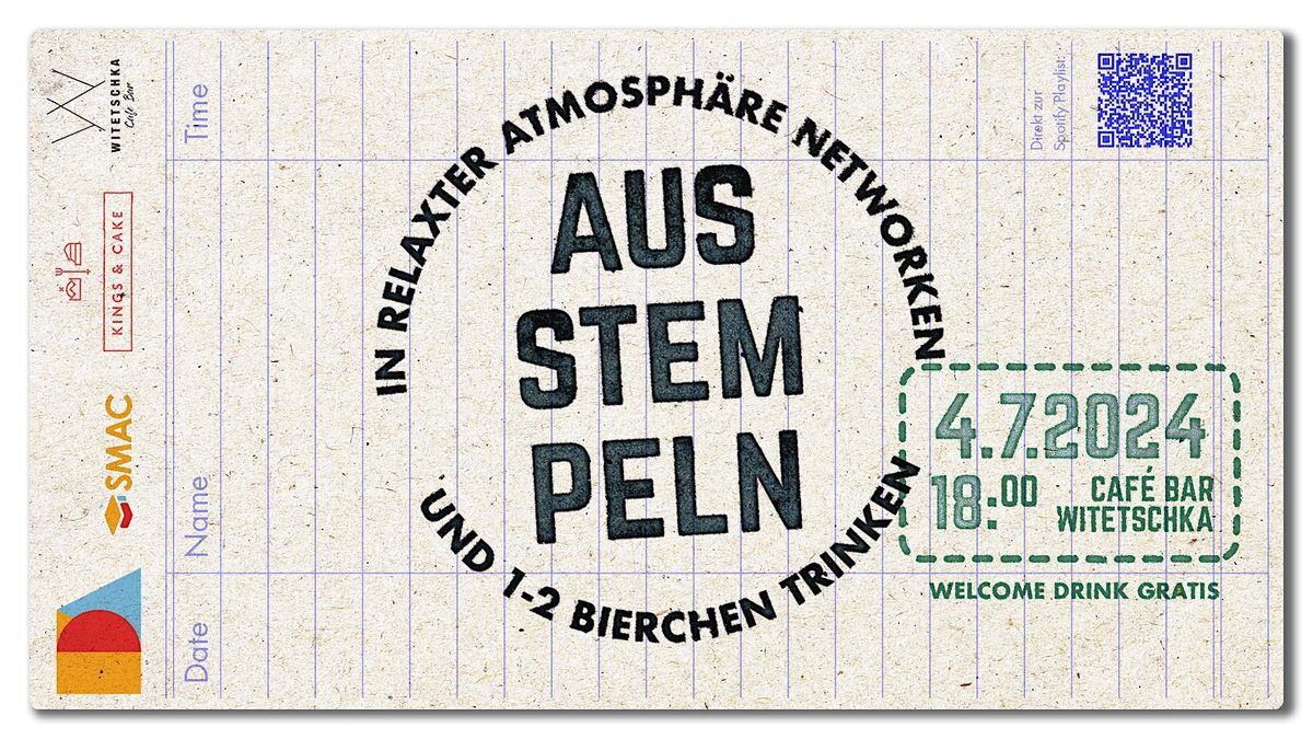 Ausstempeln #4 - In Relaxter Atmosph\u00e4re Networken