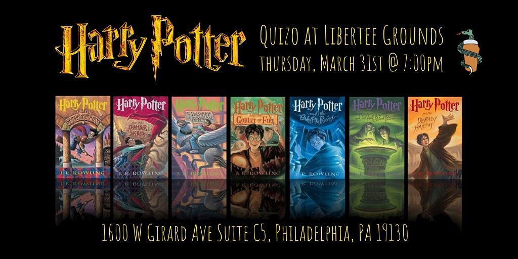 Harry Potter Books Quizo at Libertee Grounds