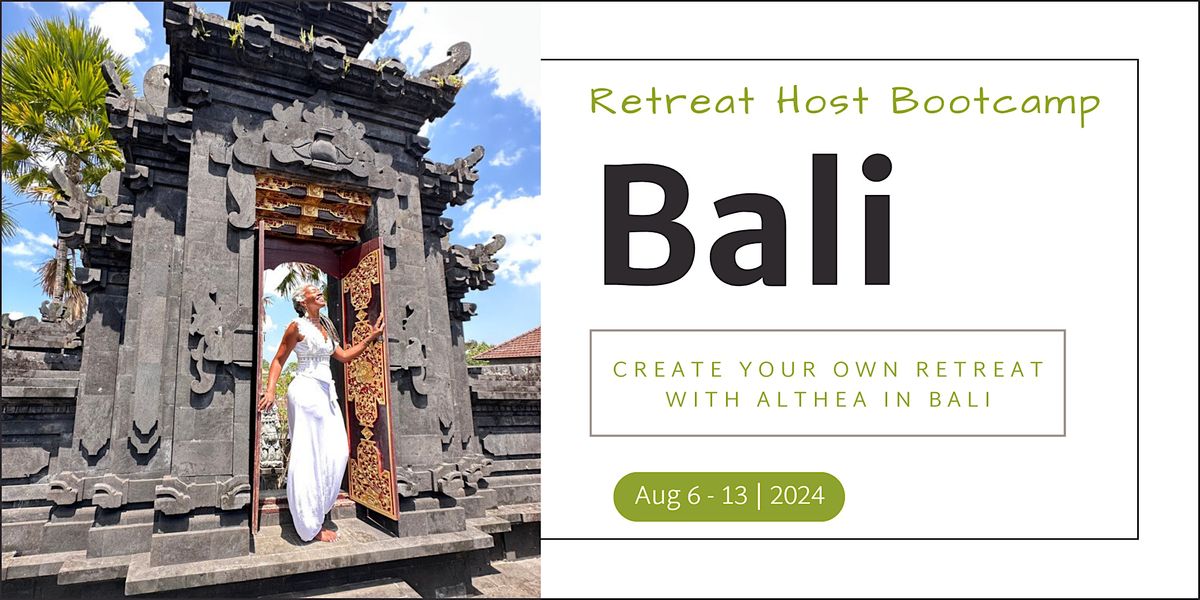 Retreat Host Bootcamp - Bali