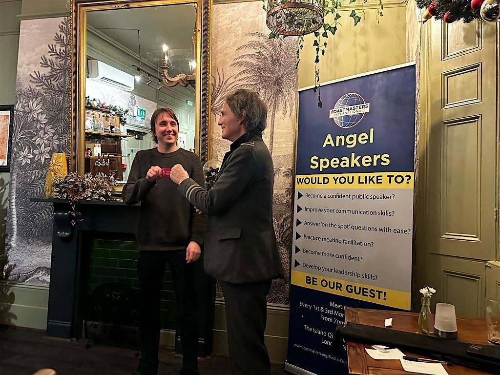 Angel Speakers London Toastmasters | Practice public speaking