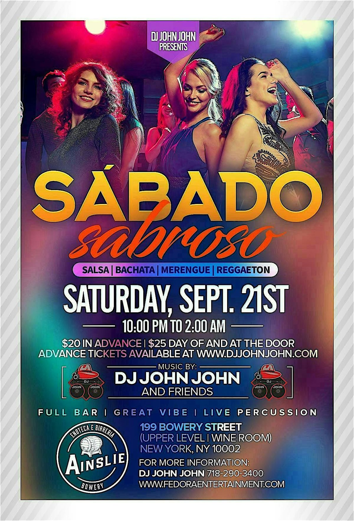 S\u00c1BADO SABROSO "The Social" Every 1st & 3rd Saturday (NEW LOCATION)