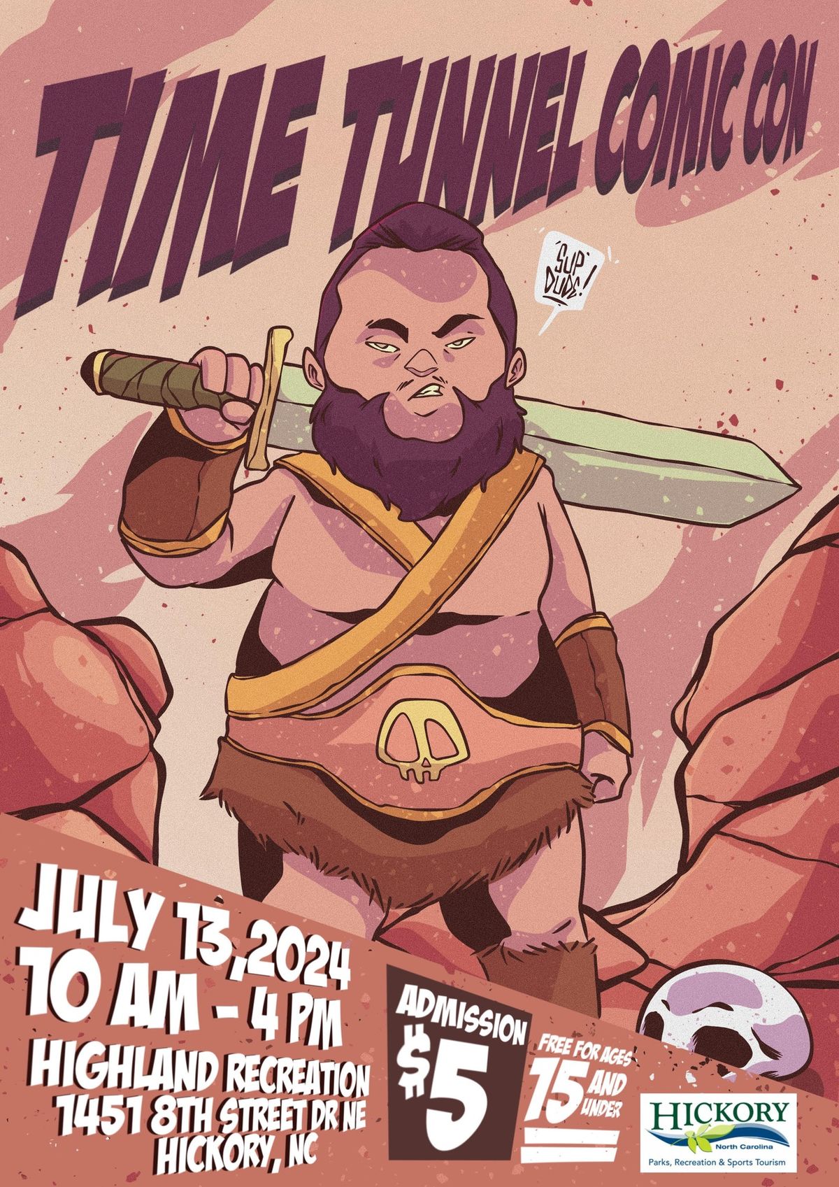 Time Tunnel Comic Con - July 13th