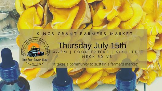 Kings Grant Farmers Market 7-15-21