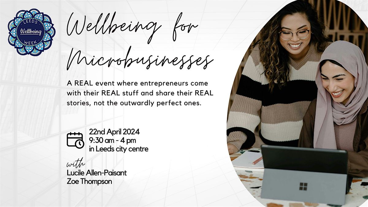 Wellbeing for Entrepreneurs & Microbusinesses