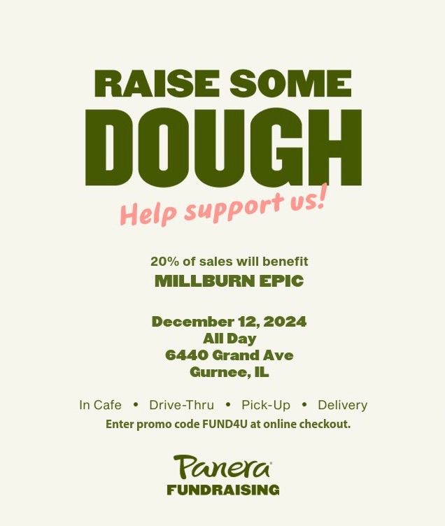 Panera Fundraiser for Millburn EPIC