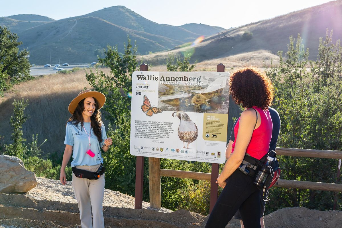 Wallis Annenberg Wildlife Crossing Docent Tour