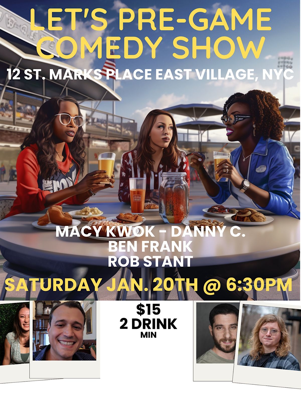 St. Marks Comedy Club. - NYC Best Comedy Club Show Tickets, St. Marks ...