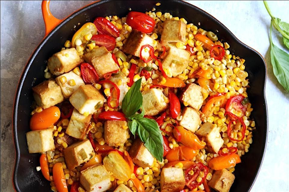 UBS IN PERSON Cooking Class: Sweet & Sour Tofu with Scallion Sesame Salsa