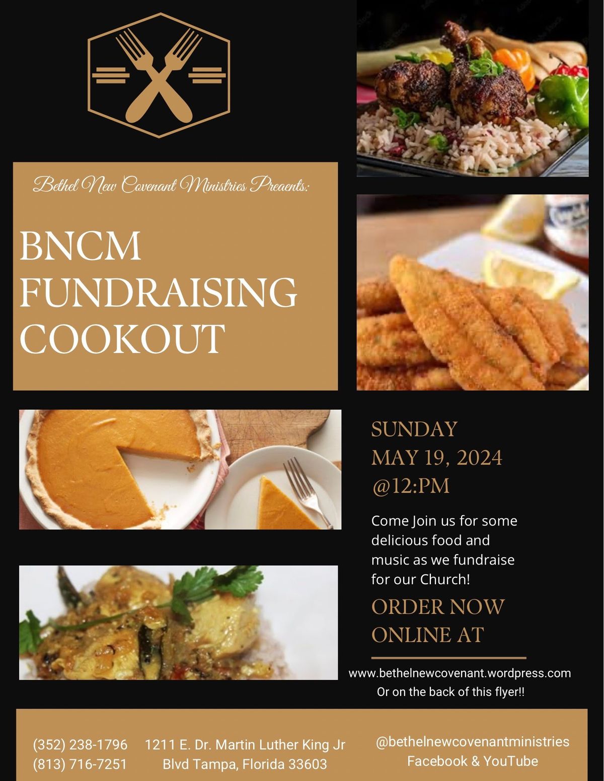 BNCM Fundraising Cookout