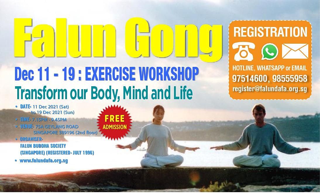 9-Day Falun Gong Exercise Workshop \u6cd5\u8f6e\u529f\u4e5d\u8bb2\u5b66\u4e60\u73ed