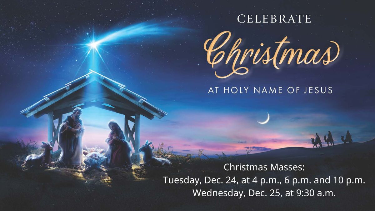 Christmas at Holy Name of Jesus