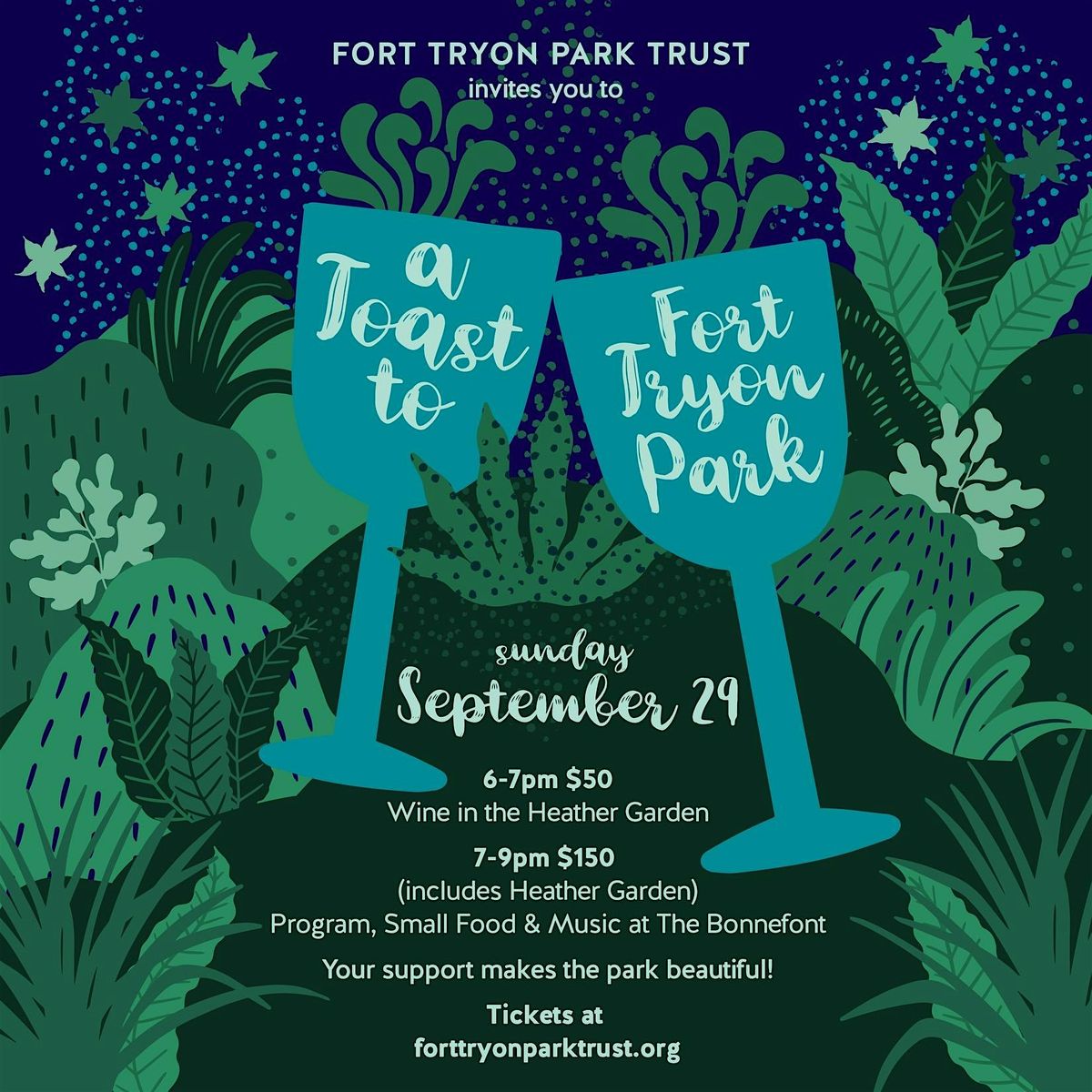 The Toast to Fort Tryon Park