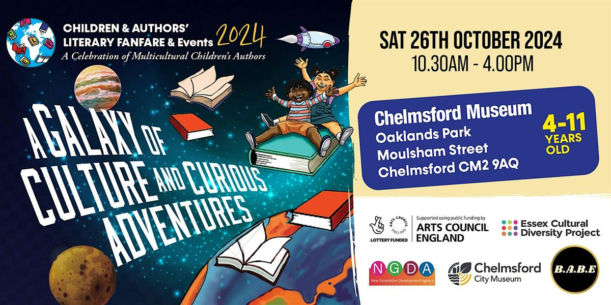 Children & Authors' Literary Fanfare, CHELMSFORD - BHM 2024