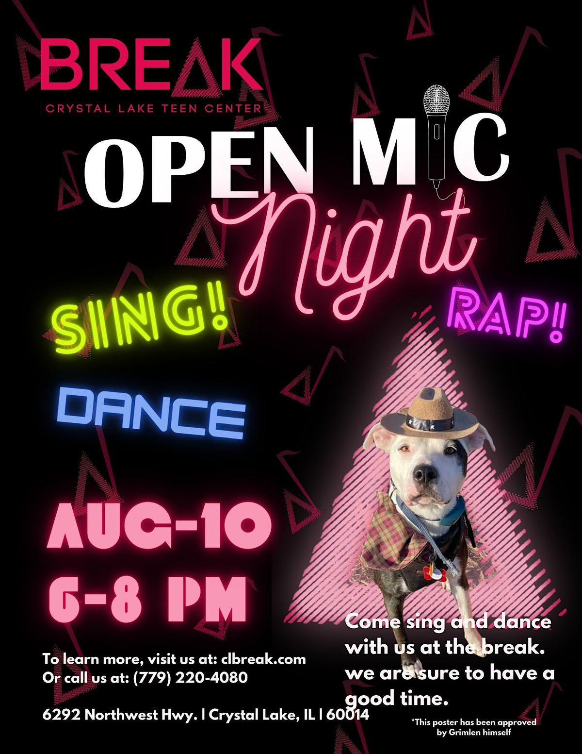 Open Mic Night at The Break