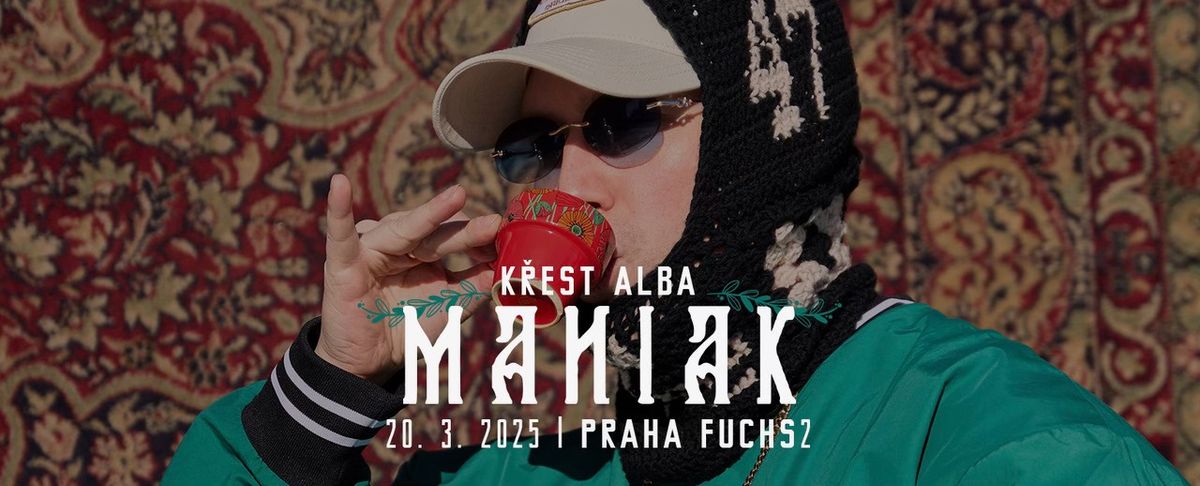 Maniak - k\u0159est desky BABU\u0160KA TRAPHOUSE - Fuchs2 - Praha