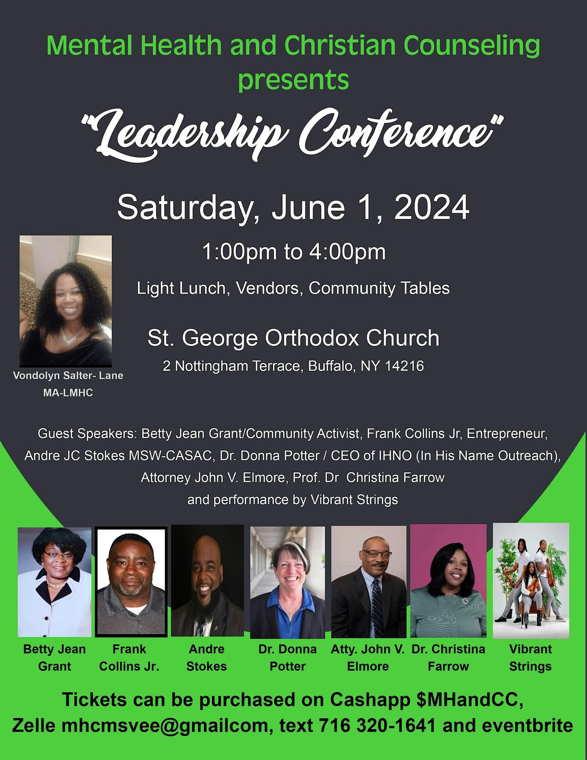 Mental Health and Christian Counseling presents "Leadership Conference"