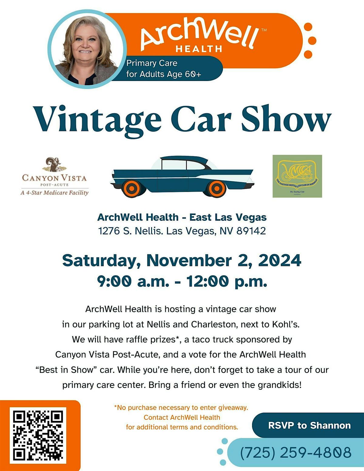 Vintage Car Show, Free Taco Truck