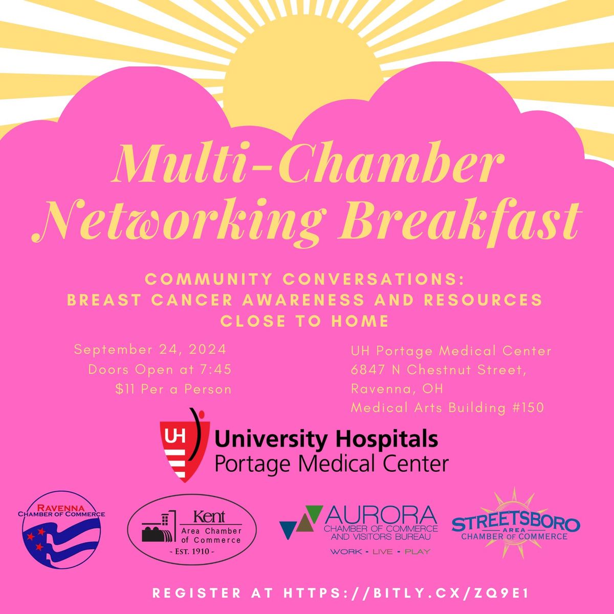 Multi-Chamber Networking Breakfast