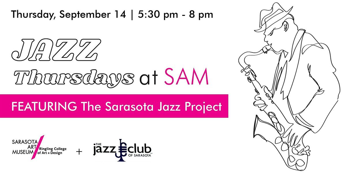Jazz Thursday featuring Sarasota Jazz Project