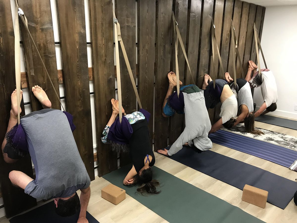 Wednesday Yoga Wall Class - 6:15pm