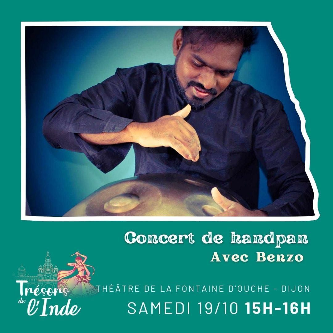 Concert de Handpan avec Benzo