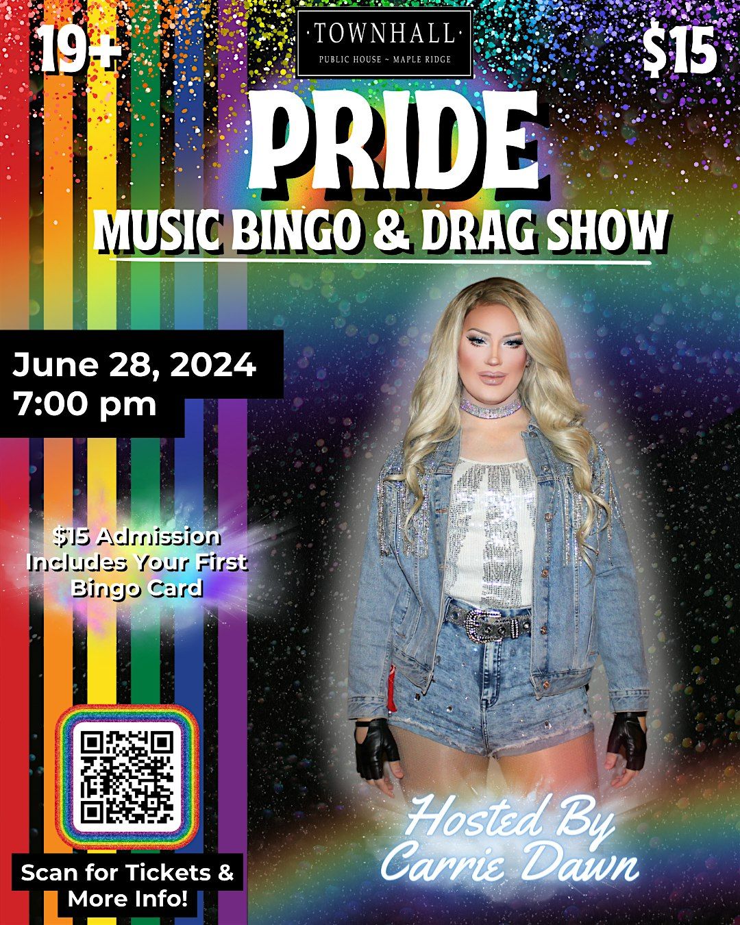 Pride Music Bingo & Drag Show!