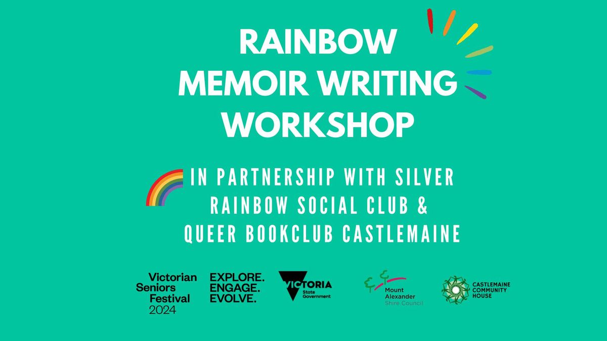 Seniors Festival: Rainbow Memoir Writing Workshop 