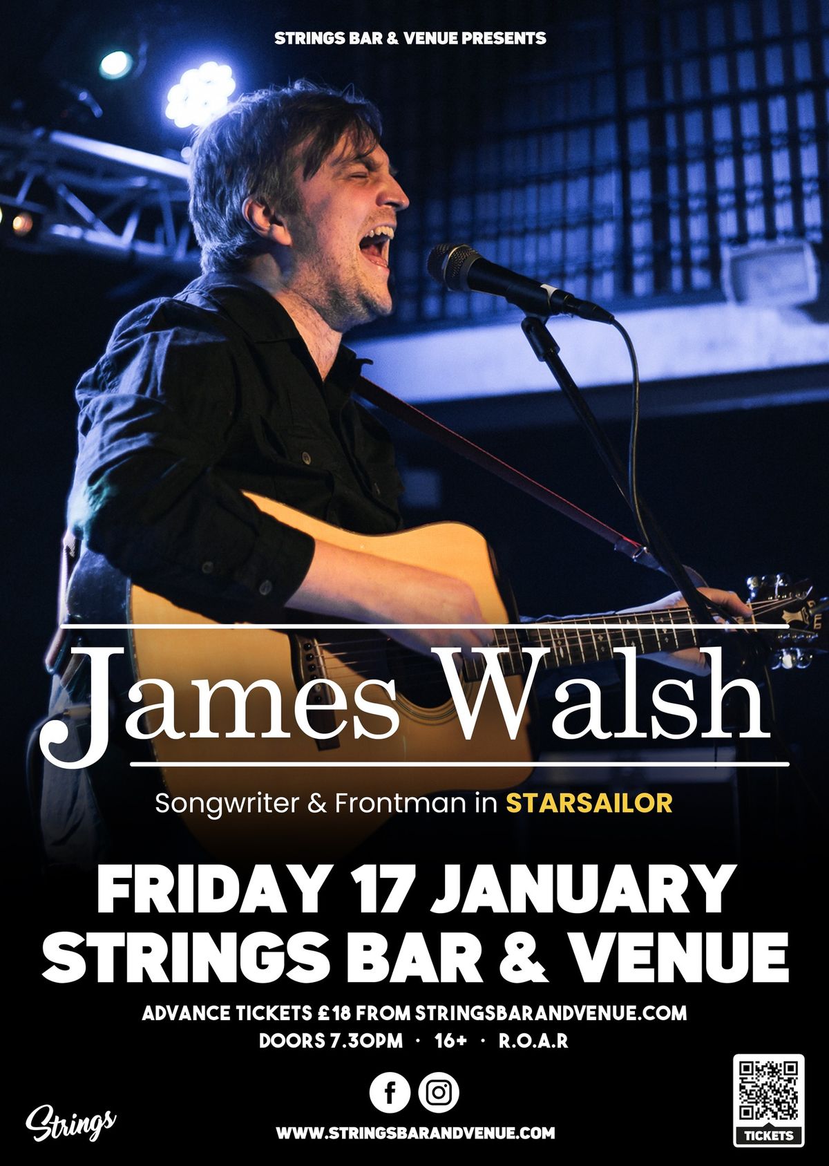 James Walsh Live at Strings Bar & Venue