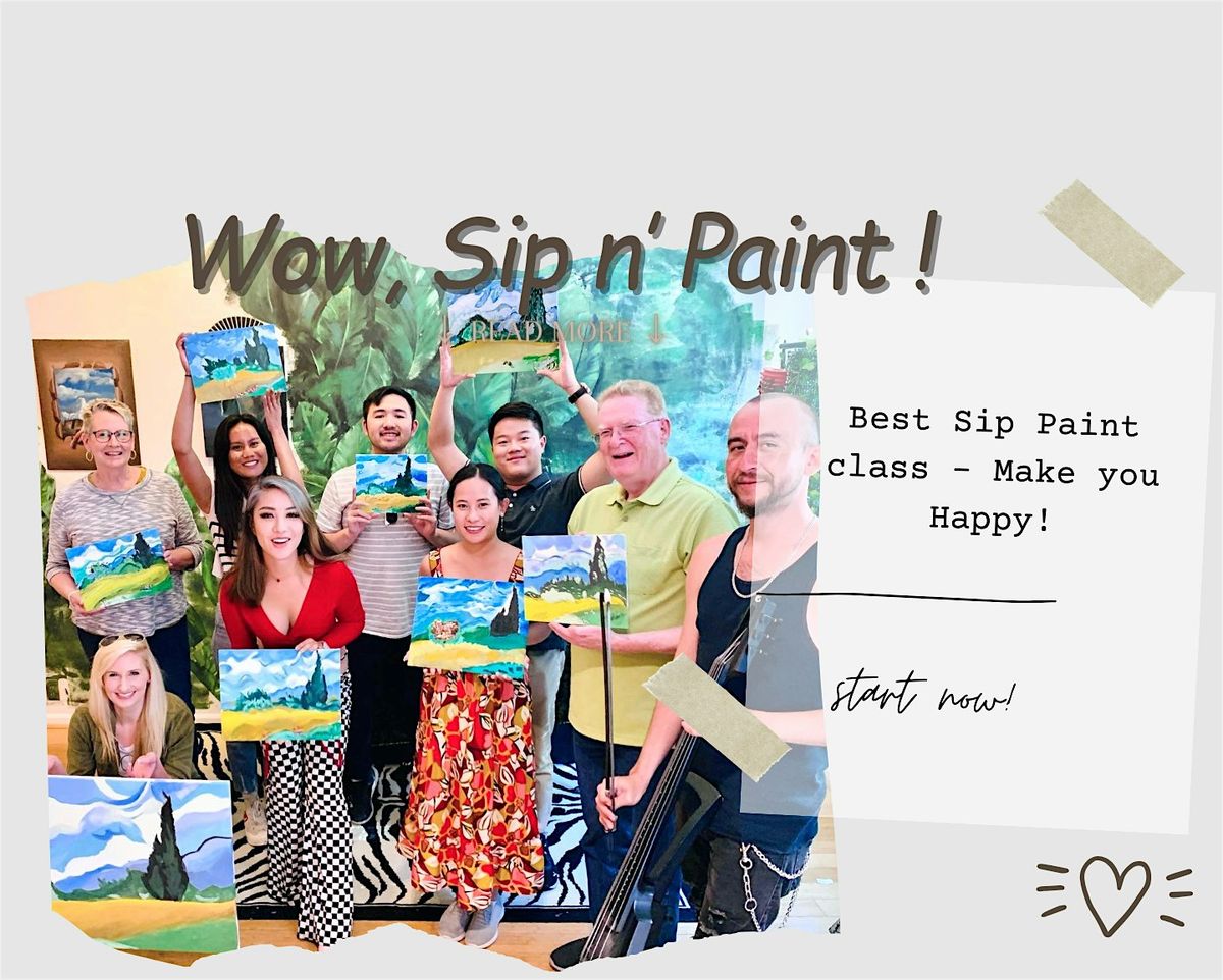 2024  Sip &  Paint Night