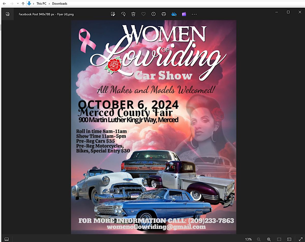 Women of Lowriding Car Show