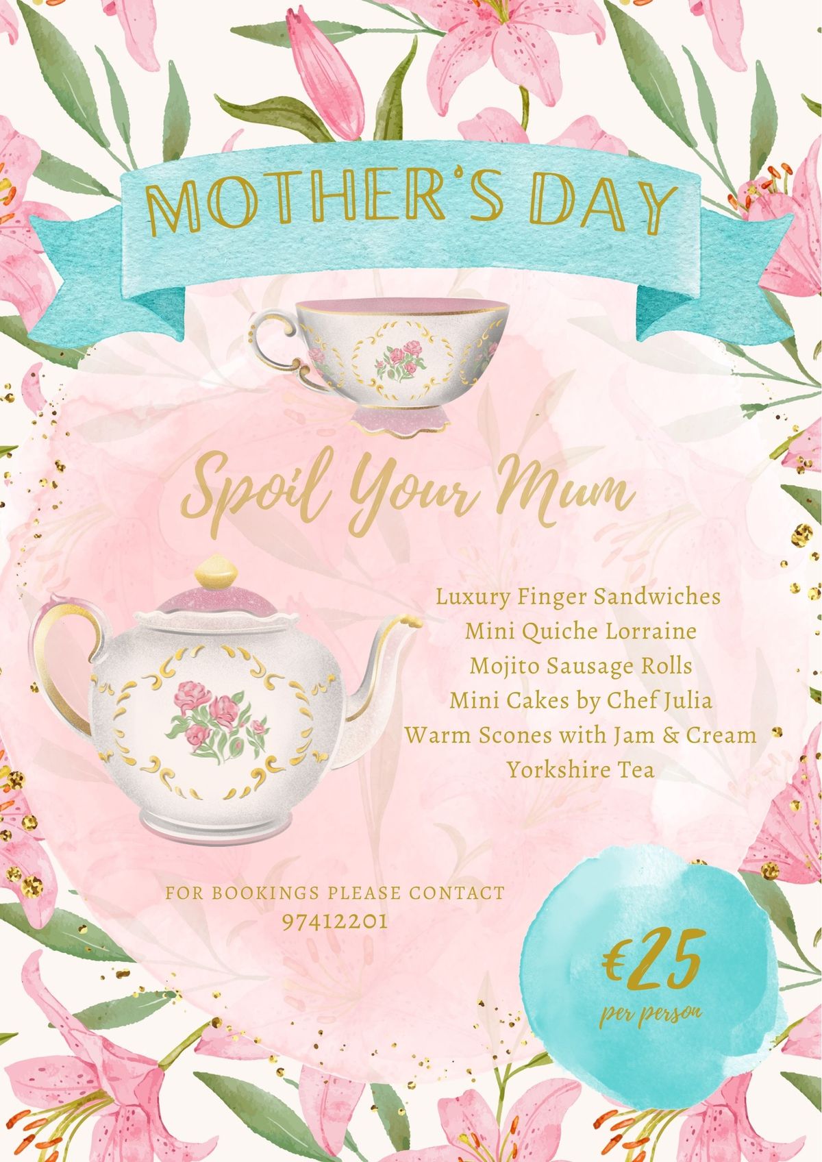 Mothers Day High Tea 