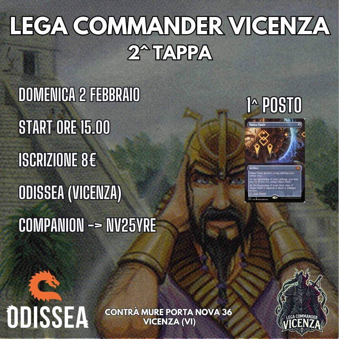 Lega Commander Vicenza - 2^ Tappa