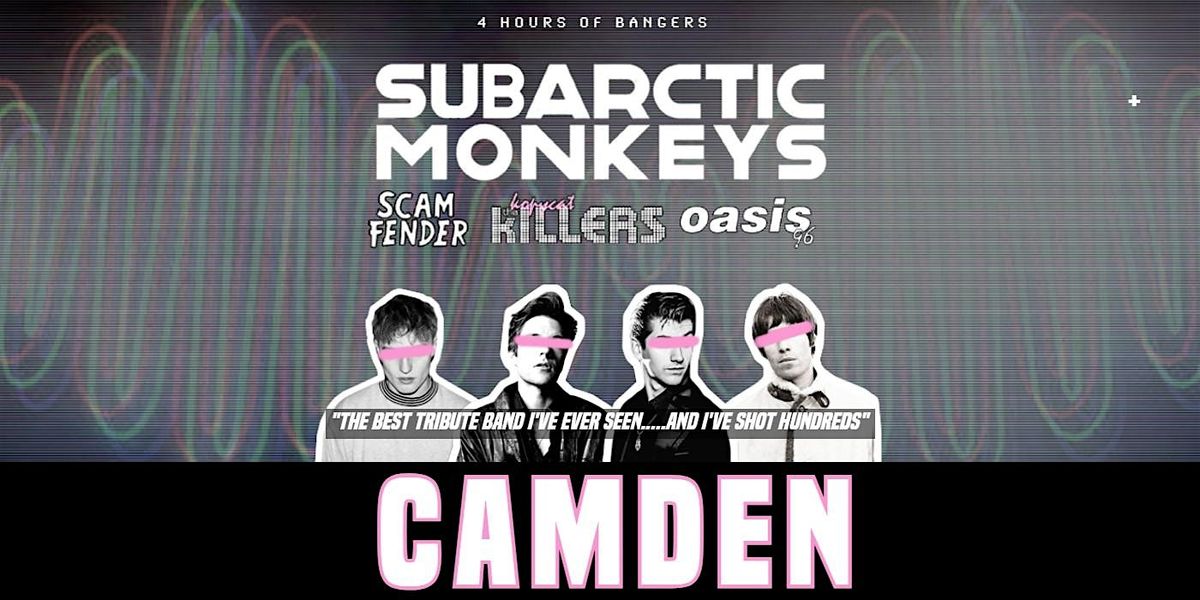 Arctic Monkeys Tribute - Camden Electric Ballroom - 21st June  2025