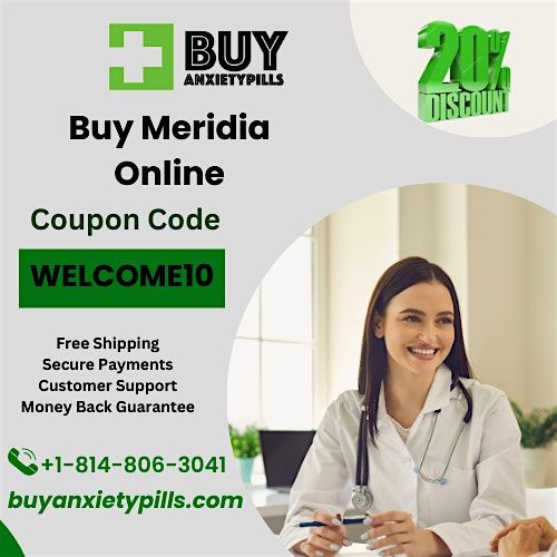Buy Meridia Online Overnight Delivery At Your Doorsteps