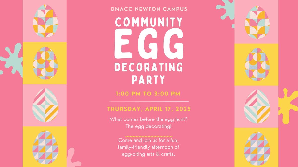 Community Egg Decorating Party