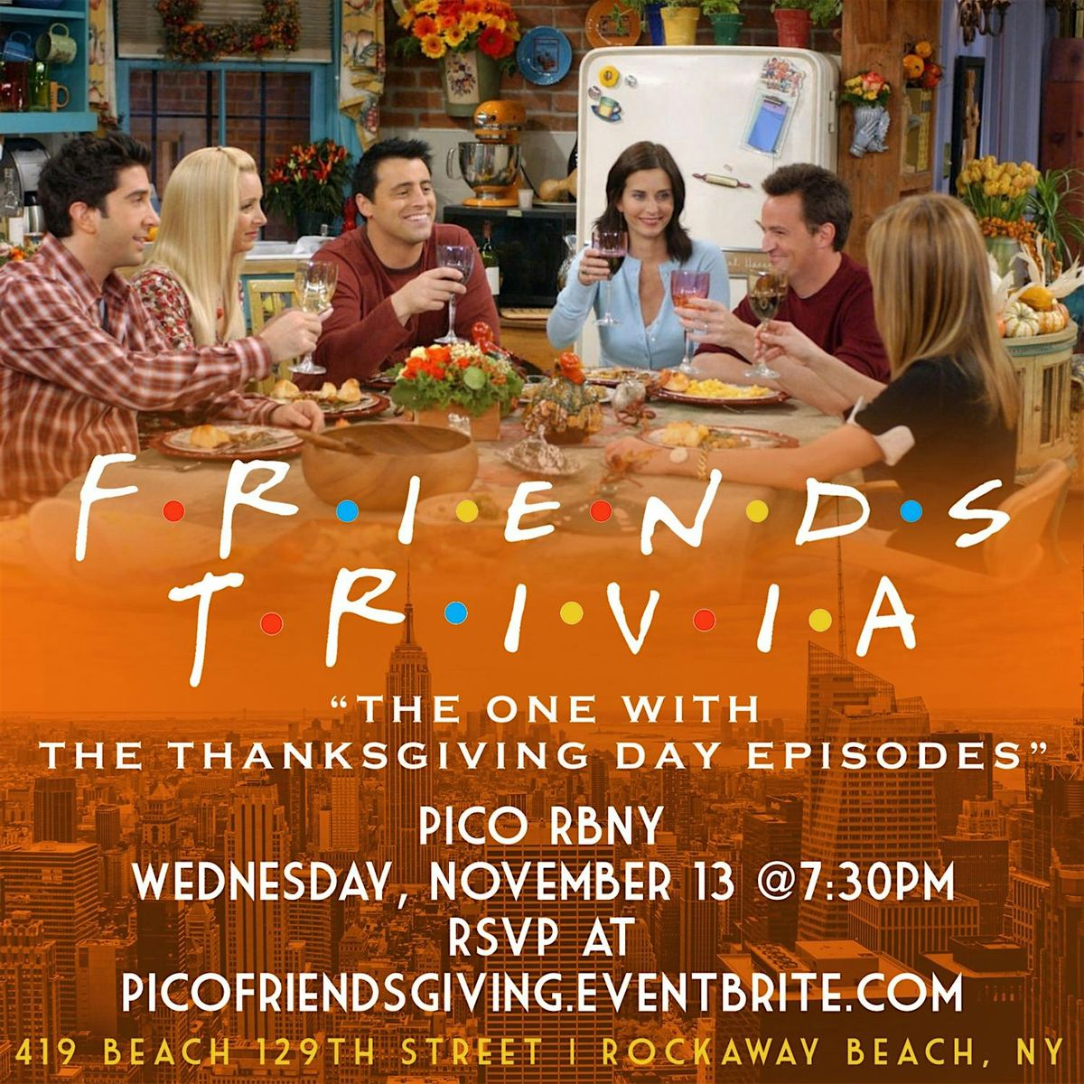 Friends Trivia: The One with the Thanksgiving Episodes