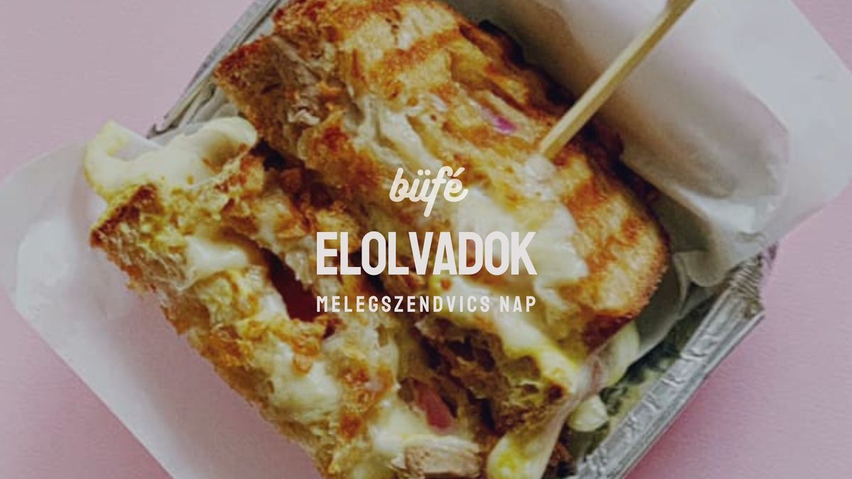 ELOLVADOK - 'b\u00fcf\u00e9' melegszendvics pop-up