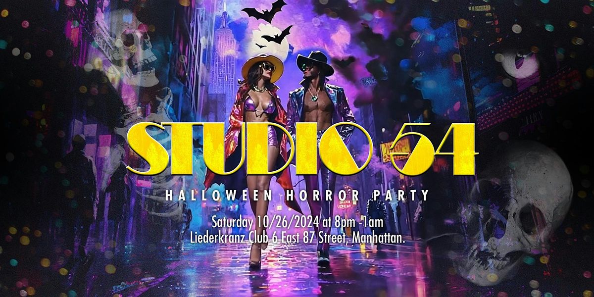 STUDIO 54 HALLOWEEN HORROR PARTY