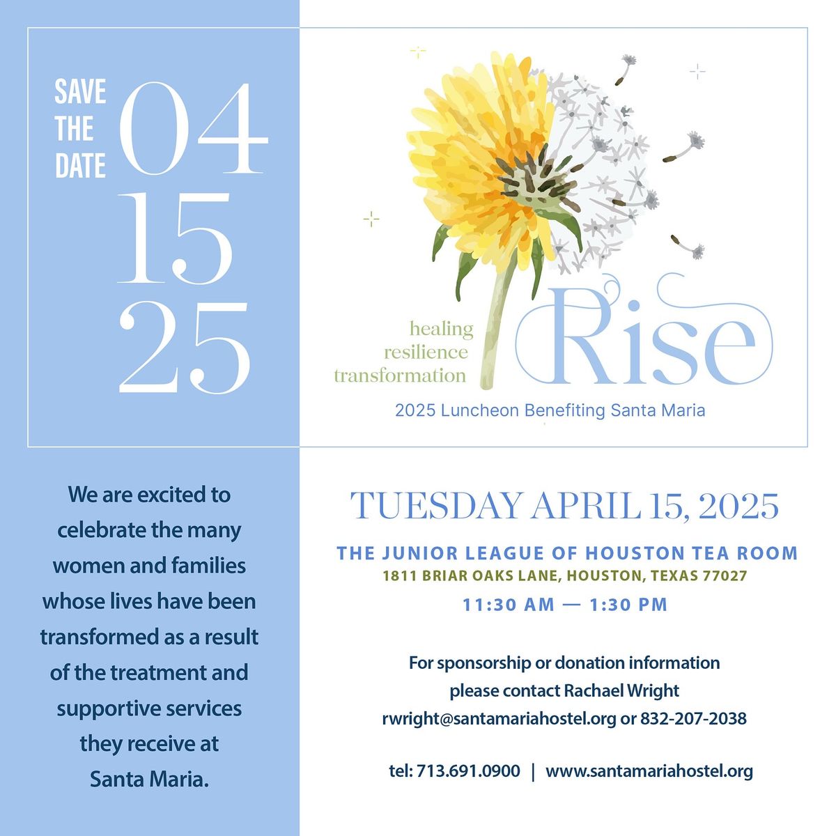 RISE Luncheon benefiting Santa Maria 