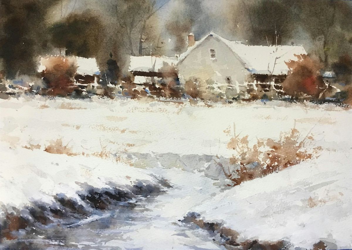 Eric Michaels-Painting Winter Scenes: the Advantages of Watercolor