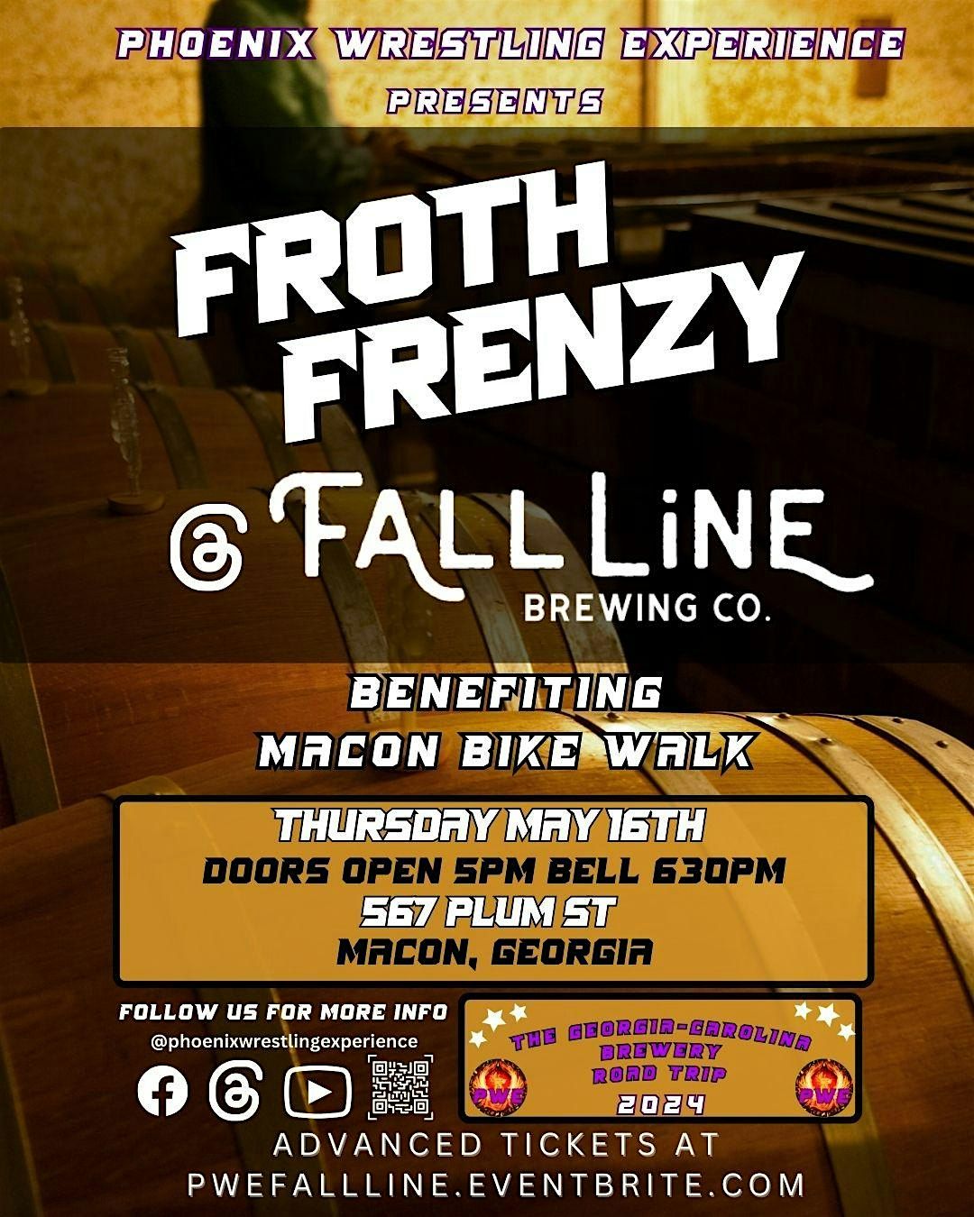 PWE Presents: Froth Frenzy at Fall Line