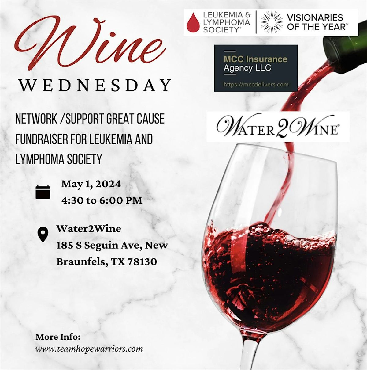 Network for a Cause - Wine Wednesday