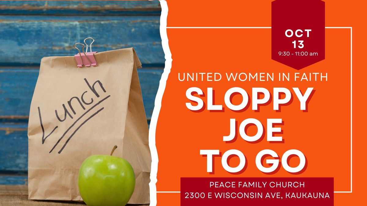 United Women In Faith Sloppy Joe to Go