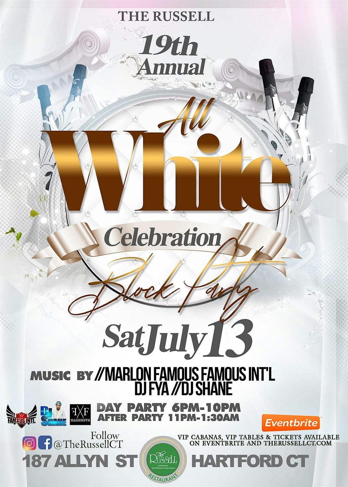 The Russell 19th All White Celebration Block Party