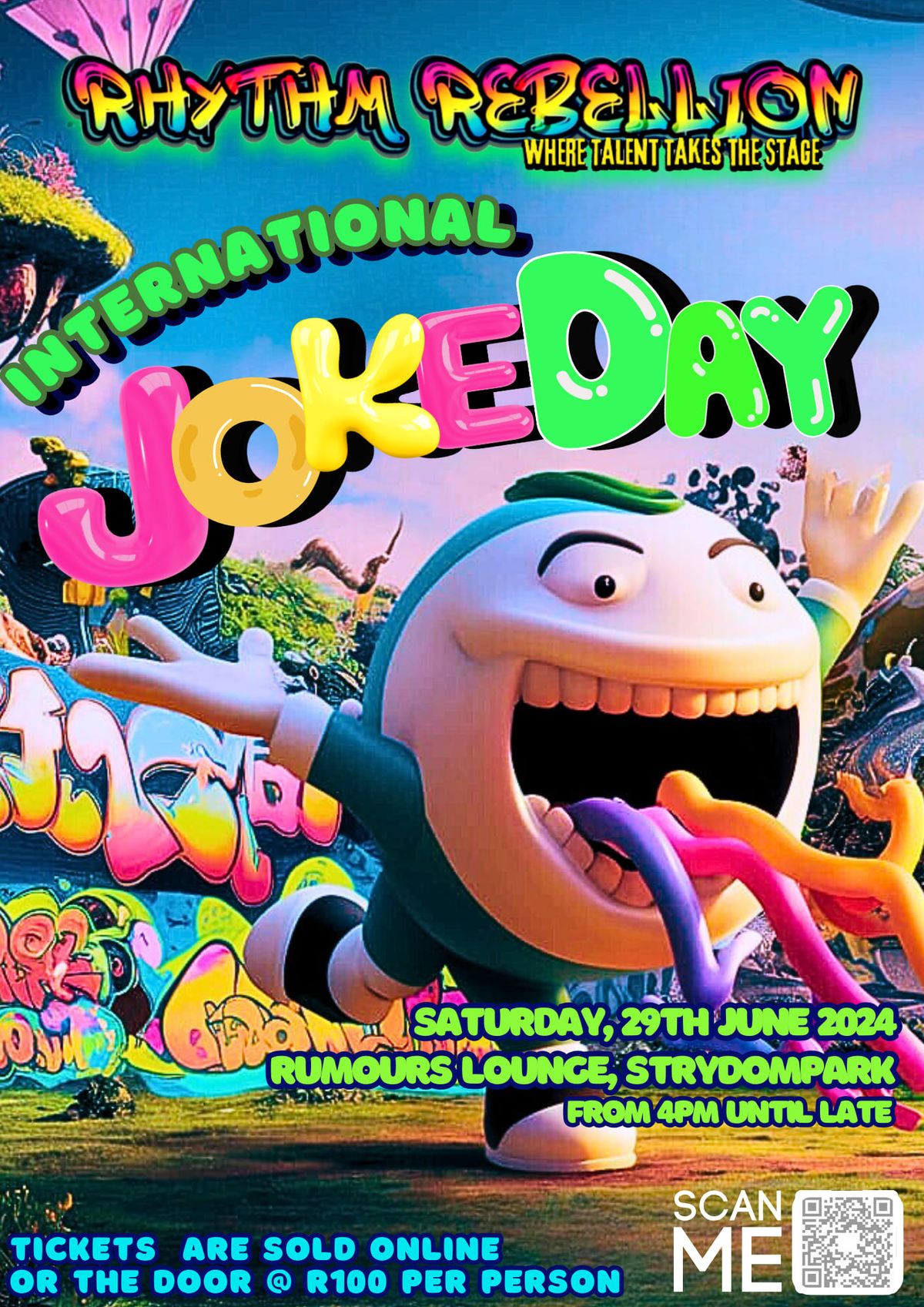 Rhythm Rebellion -  Joke Day Celebrations - 29 June