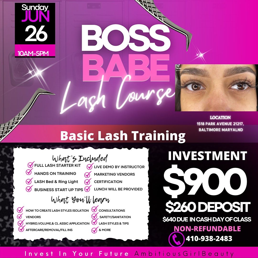 Basic Lash Tech Class